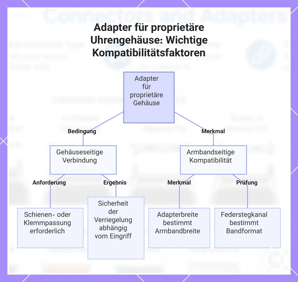 Adapter für proprietäre Uhrengehäuse: Wichtige Kompatibilitätsfaktoren