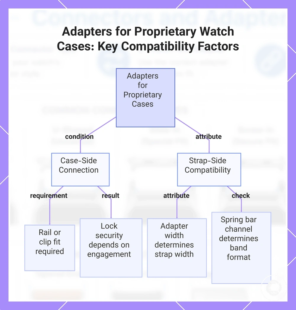 Adapters for Proprietary Watch Cases: Key Compatibility Factors