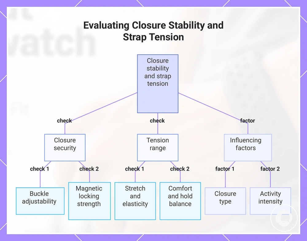 Evaluating Closure Stability and Strap Tension