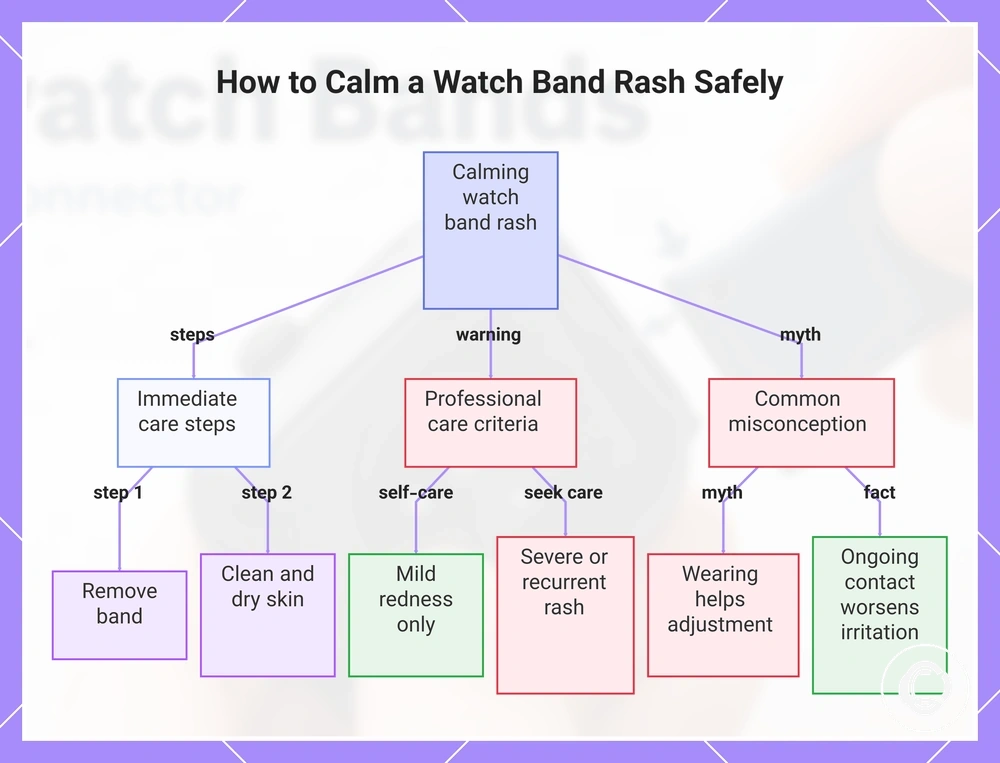 How to Calm a Watch Band Rash Safely