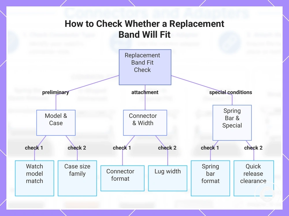 How to Check Whether a Replacement Band Will Fit