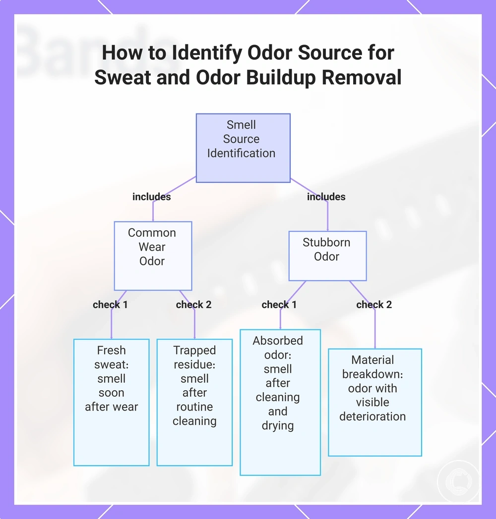 How to Identify Odor Source for Sweat and Odor Buildup Removal