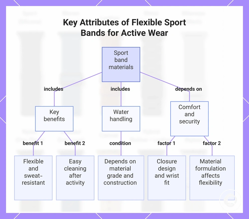 Key Attributes of Flexible Sport Bands for Active Wear