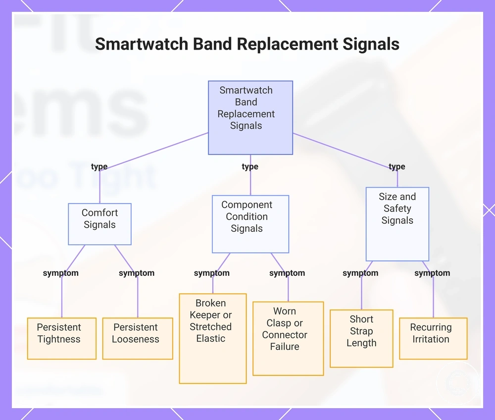 Smartwatch Band Replacement Signals