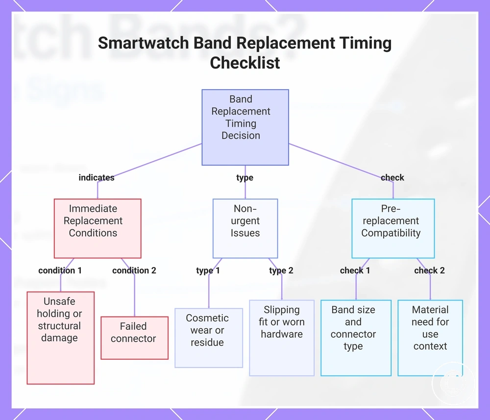 Smartwatch Band Replacement Timing Checklist