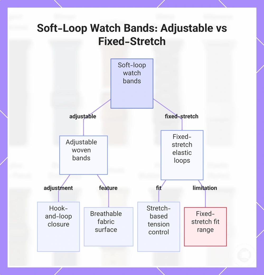 Soft-Loop Watch Bands: Adjustable vs Fixed-Stretch