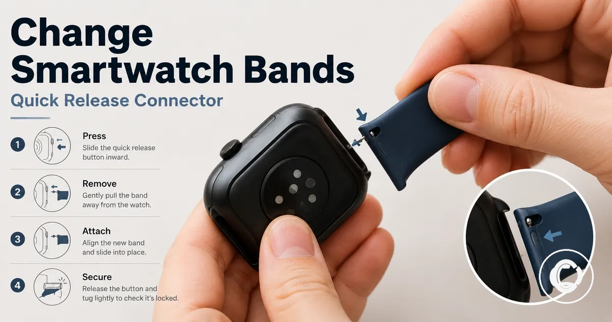 Smartwatch band fit and material checked to reduce wrist skin irritation