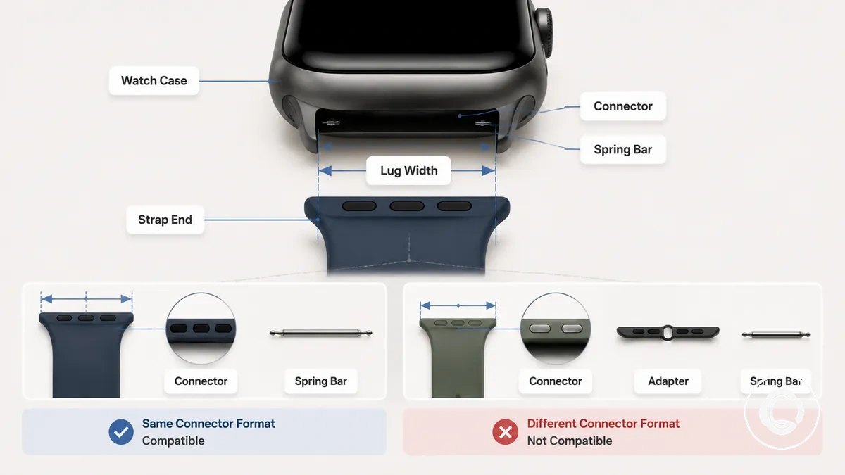 De quoi depend la compatibilite des bracelets de montre connectee