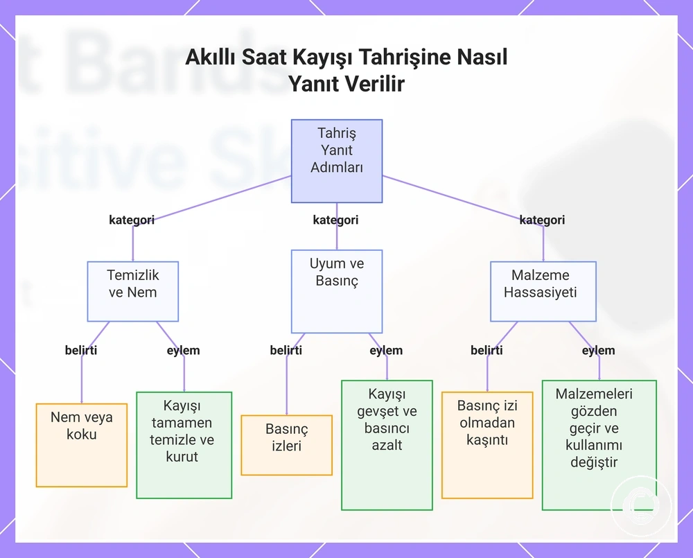 Akıllı Saat Kayışı Tahrişine Nasıl Yanıt Verilir