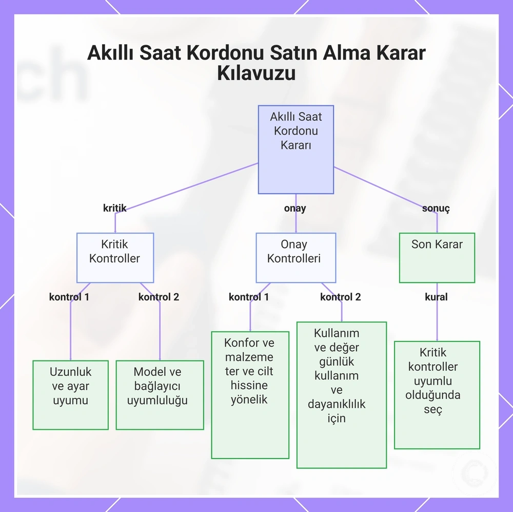 Akıllı Saat Kordonu Satın Alma Karar Kılavuzu
