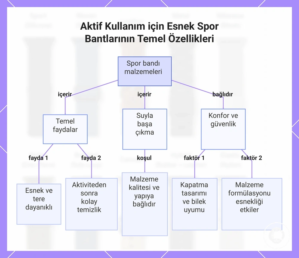 Aktif Kullanım için Esnek Spor Bantlarının Temel Özellikleri