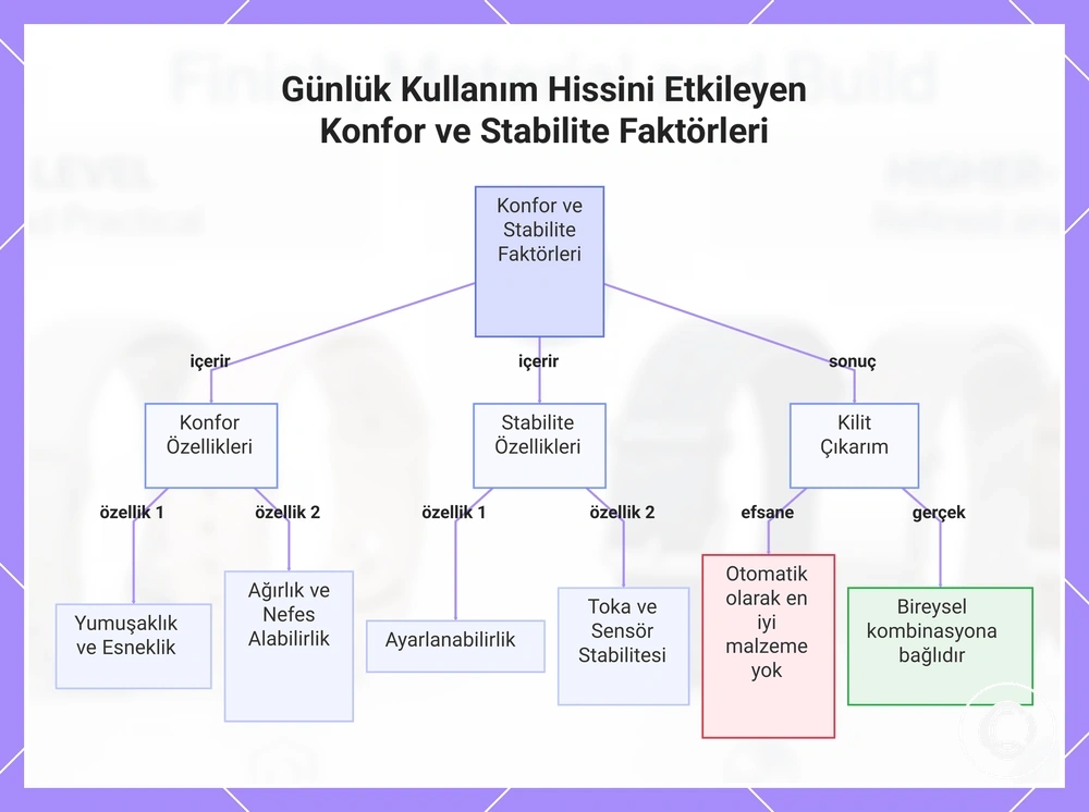 Günlük Kullanım Hissini Etkileyen Konfor ve Stabilite Faktörleri