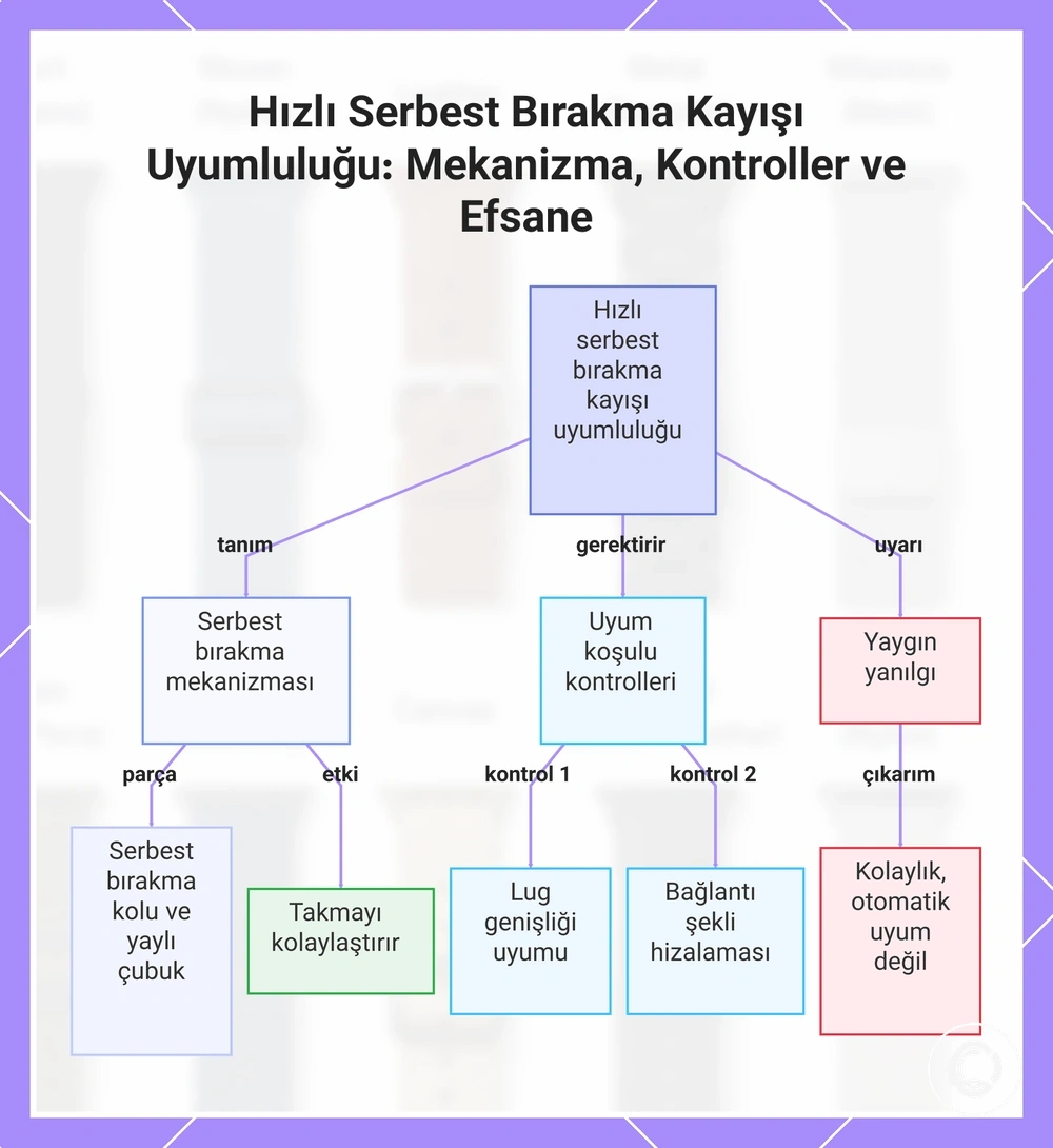 Hızlı Serbest Bırakma Kayışı Uyumluluğu: Mekanizma, Kontroller ve Efsane