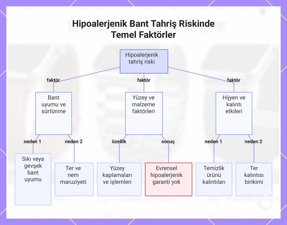 Hipoalerjenik Bant Tahriş Riskinde Temel Faktörler