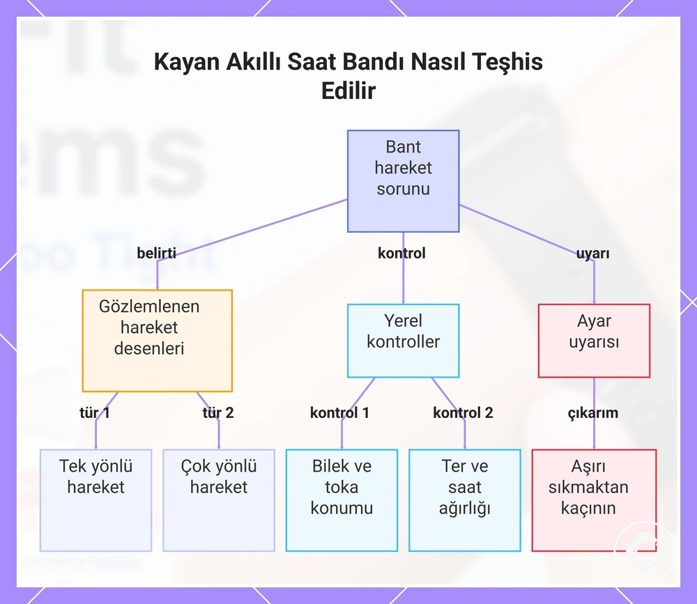 Kayan Akıllı Saat Bandı Nasıl Teşhis Edilir
