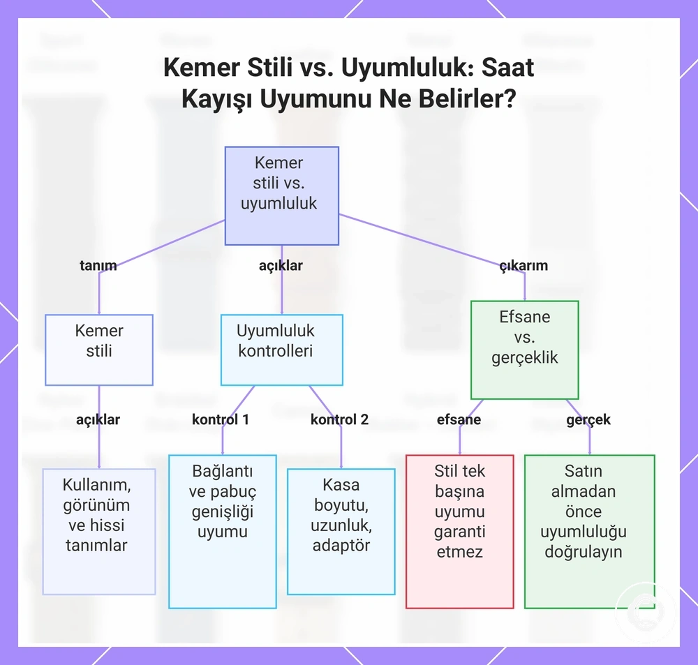 Kemer Stili vs. Uyumluluk: Saat Kayışı Uyumunu Ne Belirler?