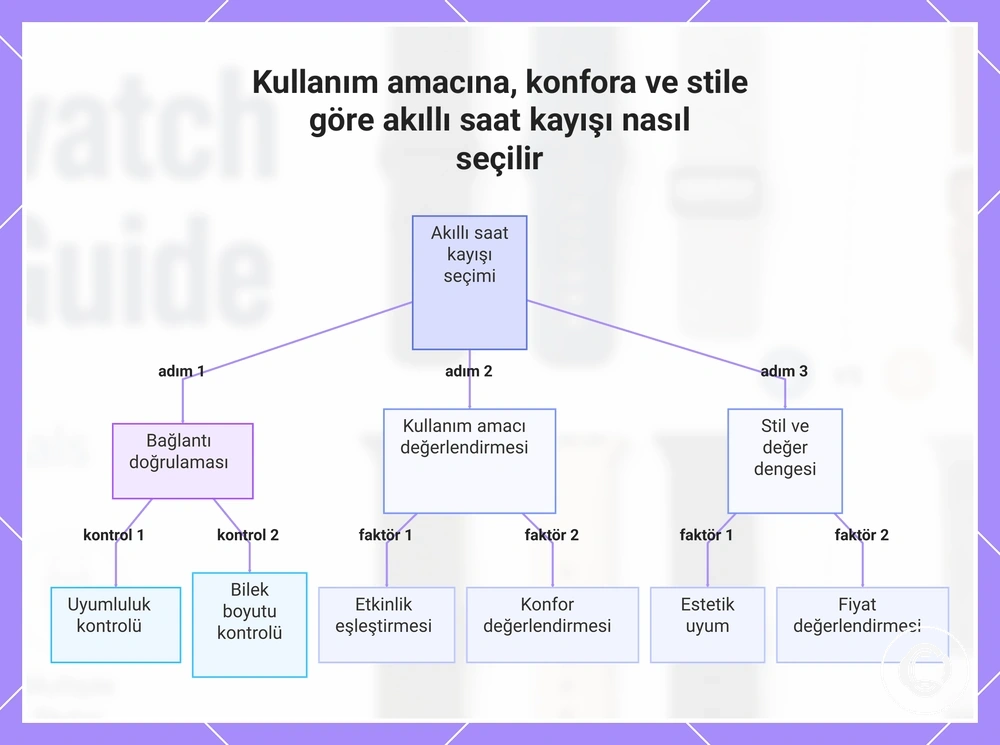 Kullanım amacına, konfora ve stile göre akıllı saat kayışı nasıl seçilir