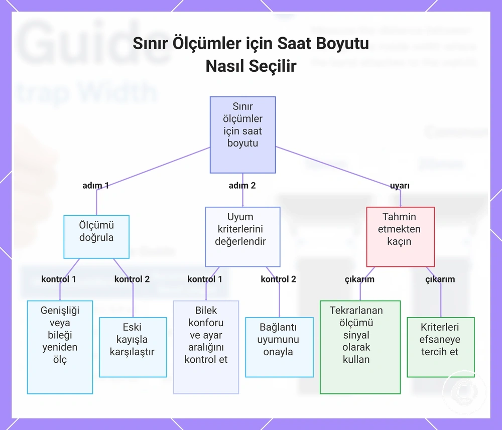 Sınır Ölçümler için Saat Boyutu Nasıl Seçilir