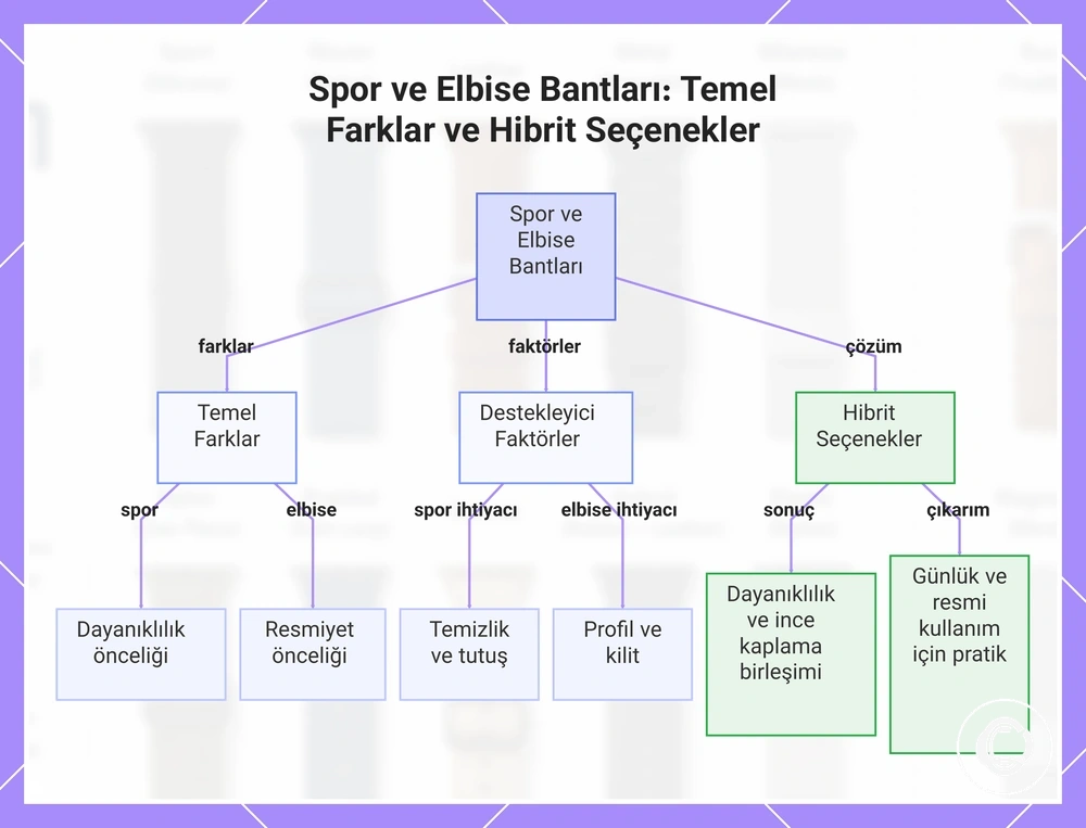 Spor ve Elbise Bantları: Temel Farklar ve Hibrit Seçenekler