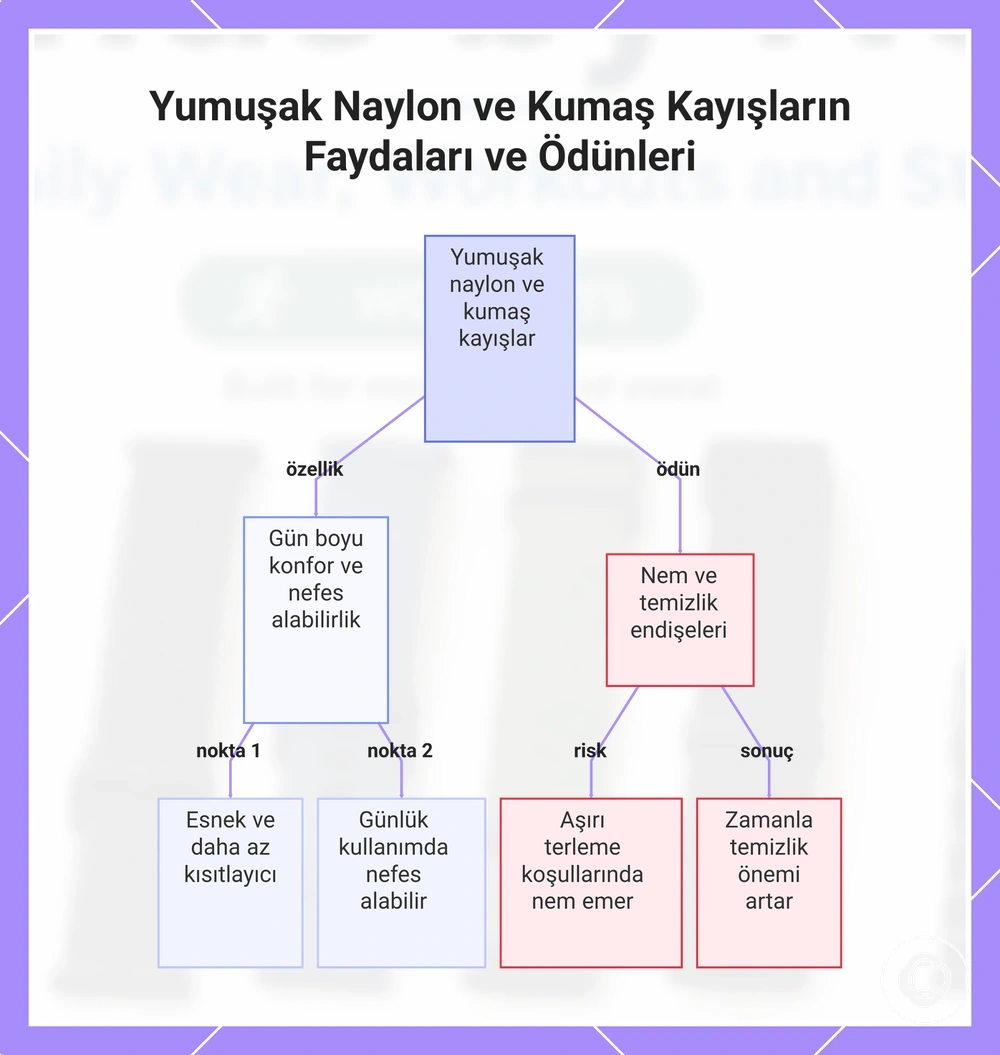 Yumuşak Naylon ve Kumaş Kayışların Faydaları ve Ödünleri